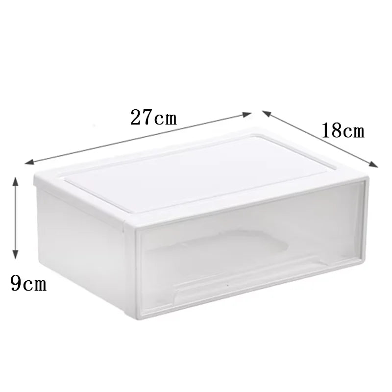Desktop Storage Box Drawer Stationery Organizer Stackable Storage Locker Dresser Wardrobe Clothing Organizers Makeup Sorting Box
