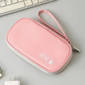 Portable Travel Accessories Organizer Pouch for Power Bank Phone Anti Shock Earbuds Case Handheld Small Electronics Storage Bag