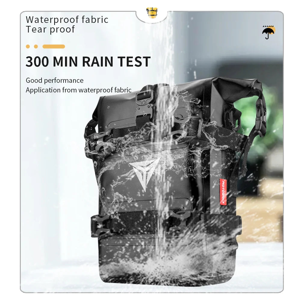 For BMW R1200GS R1250GS ADV For HONDA NC750X CB500X Motorcycle Frame Crash Bars Waterproof Bag Bumper Repair Tool Placement Bag