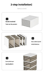 Dustproof 1/3/6 Layers Foldable Shoes Box Stackable Transparent Thickened Plastic Bins Sneaker Shoe Organizer Cabinet Organizers