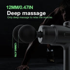Electric Massage Gun Deep Tissue Facial Massgaer 8 Heads Arms Back Leg Muscle Relaxing For Body Back Arm Sport Fitness