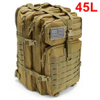30/50L Tactical Backpacks Man Traveling Bags Survival Outdoor 3P Assault Pack EDC Molle Pack hiking Trekking Hunting Bag