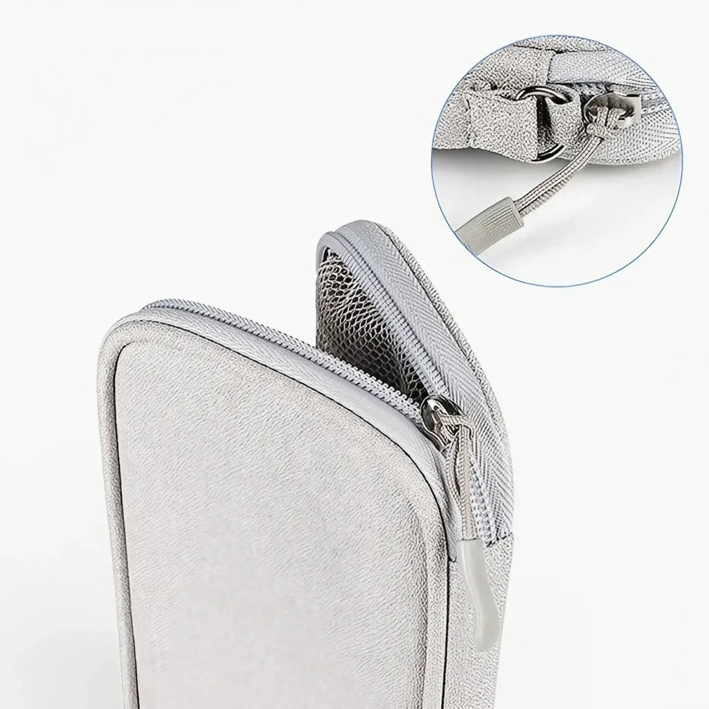 Waterproof Electronics Organizer Pouch – Compact Cable & Earphone Storage Bag, the Perfect Christmas Tech Gift