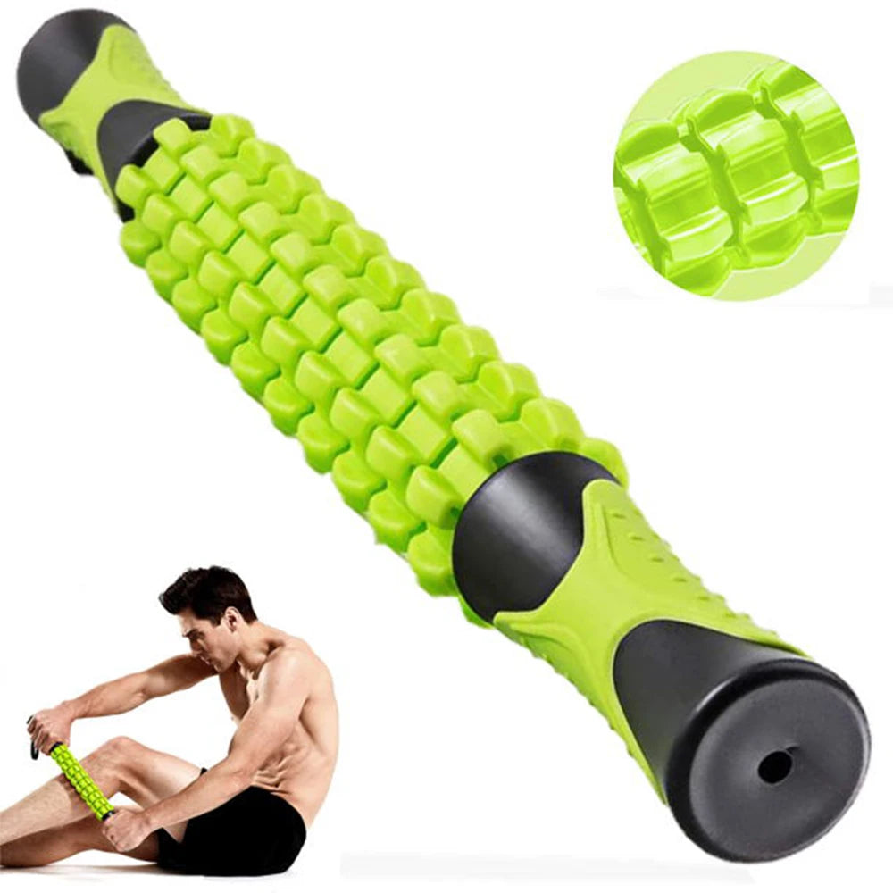 Muscle Roller Massage Stick for Athletes, Body Massager Soreness, Cramping Pain Tightness Relief Helps Legs Back Recovery Tools