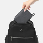 Travel Electronics Organizer Bag, Waterproof Tech Pouch for Power Bank, USB Drive, Hard Drive, Cords, Fit for School, Business