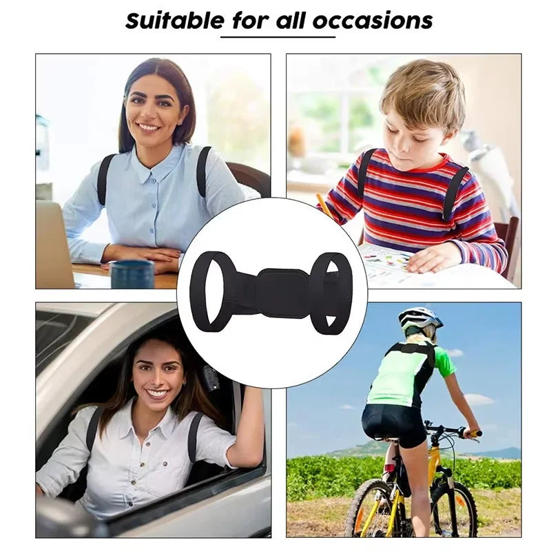 Adjustable Posture Corrector Back Support Shoulder Belt Rectify Straighten Correction Spine Corrector Health Postural Fixer Tap