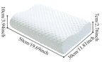 Memory Foam Sleeping Pillow Adjustable Side Sleeping Pillow Relieve Neck and Shoulder Pain Orthopedic Curve Neck Support Pillo