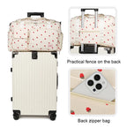 Corduroy Travel Tote Bag Large Capacity Carry On Travel Bag With Shoe Compartment Sports Fitness Bags For Women Duffle Bags