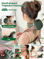 New Bionic Finger Neck Shoulder Massager Wireless Neck Cervical Trapezius Kneading Massage Shawl Brushless Motor Neck masajeador